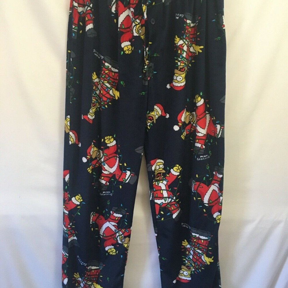 The Simpsons Homer Christmas Fleece Lounge Pants